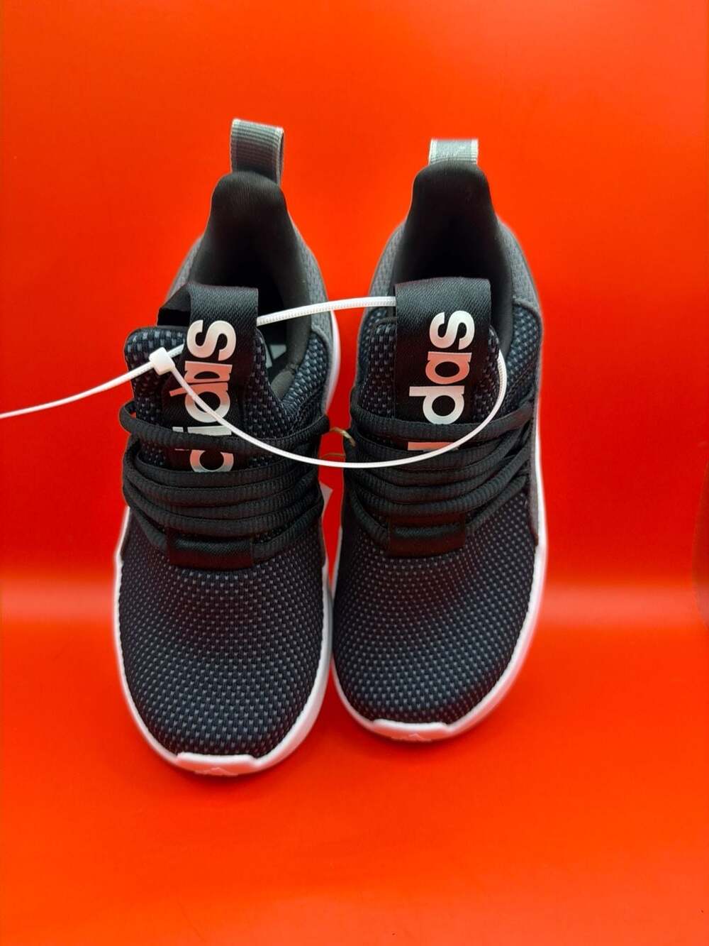 Adidas Lite Racer Adapt 7.0 Kids Shoes Size 12K Black Grey